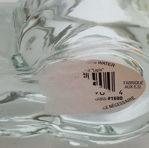 Vintage Bunny Candle Holder by Indiana Glass - Picture 4 of 6
